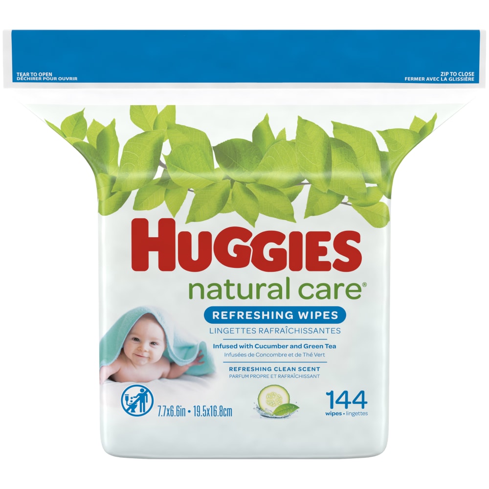 huggies refreshing clean wipes