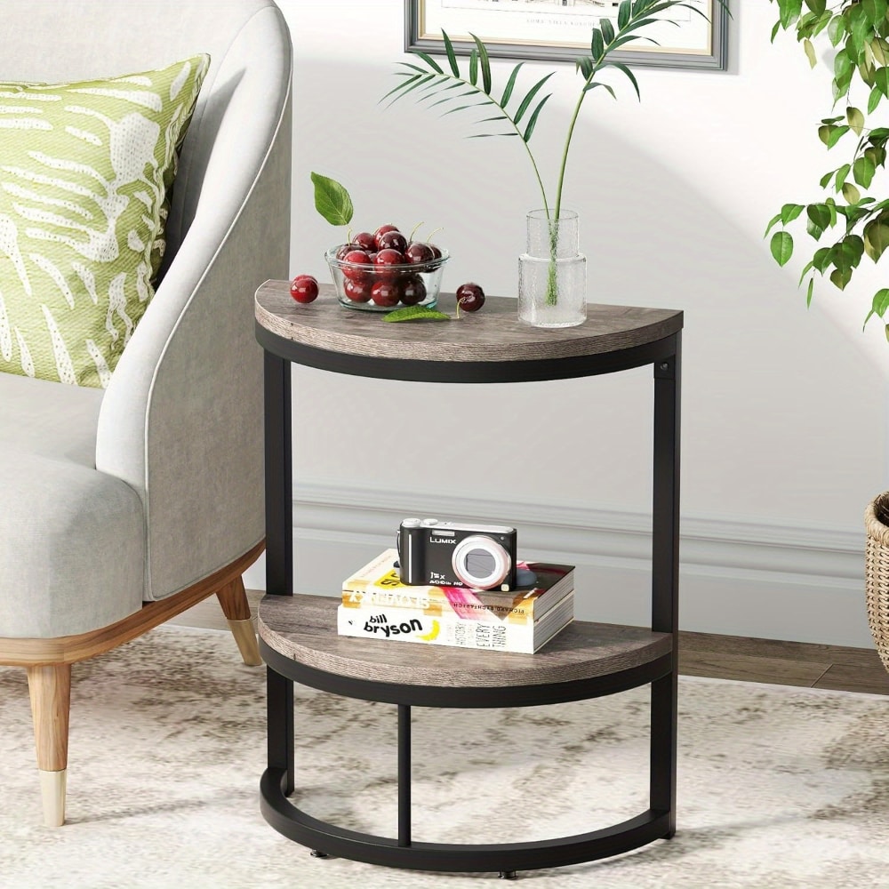 Half circle side table hotsell