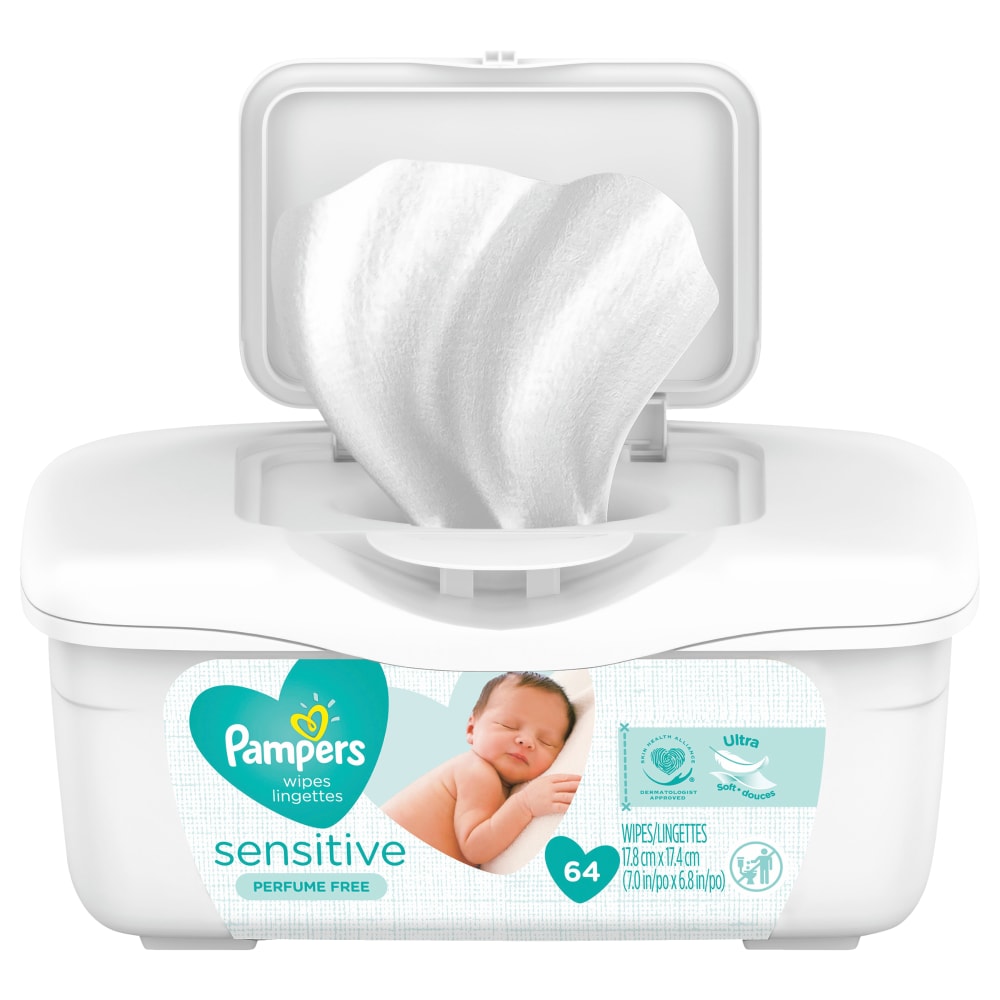 pampers sensitive wipes