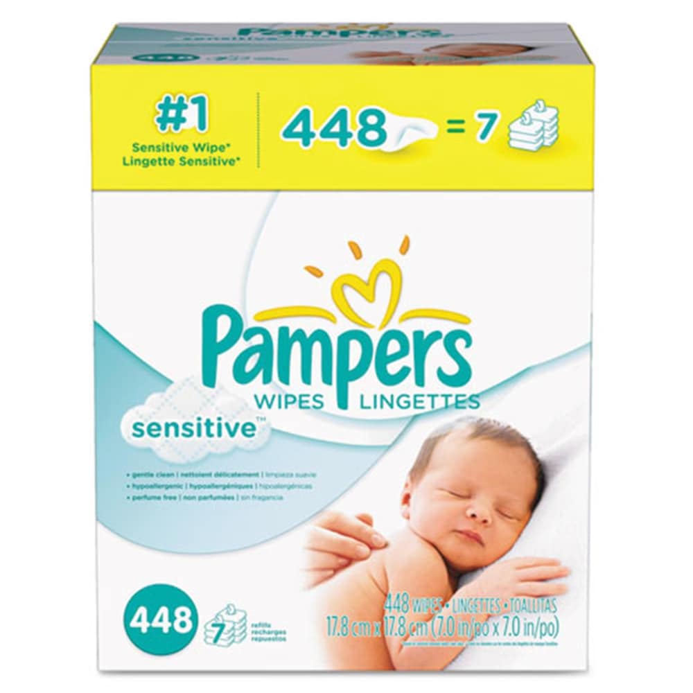 pampers sensitive wipes