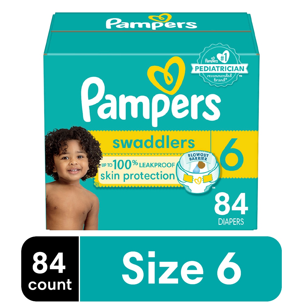 diapers size 6 pampers