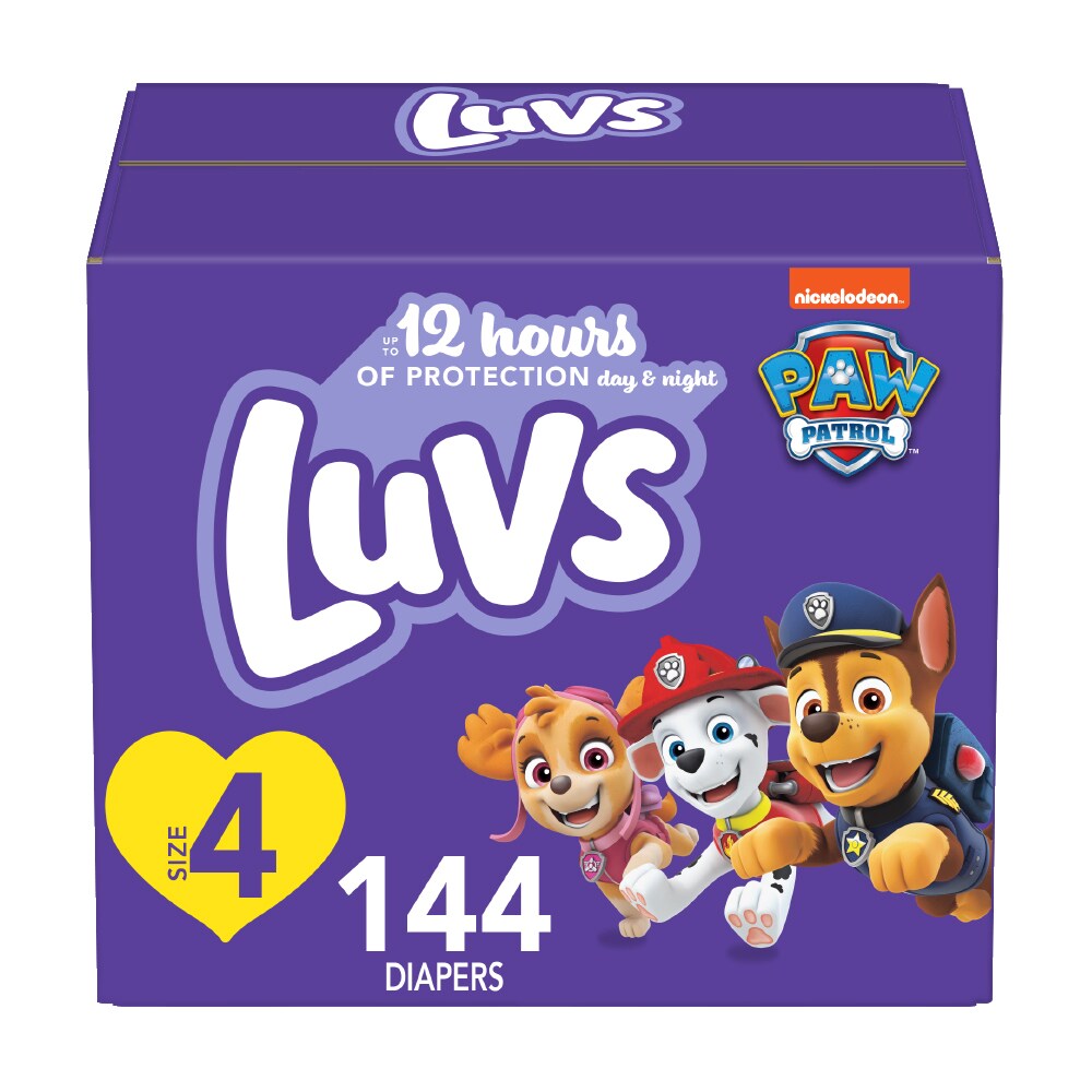 Luvs Triple Leakguards Size 4 Diapers 