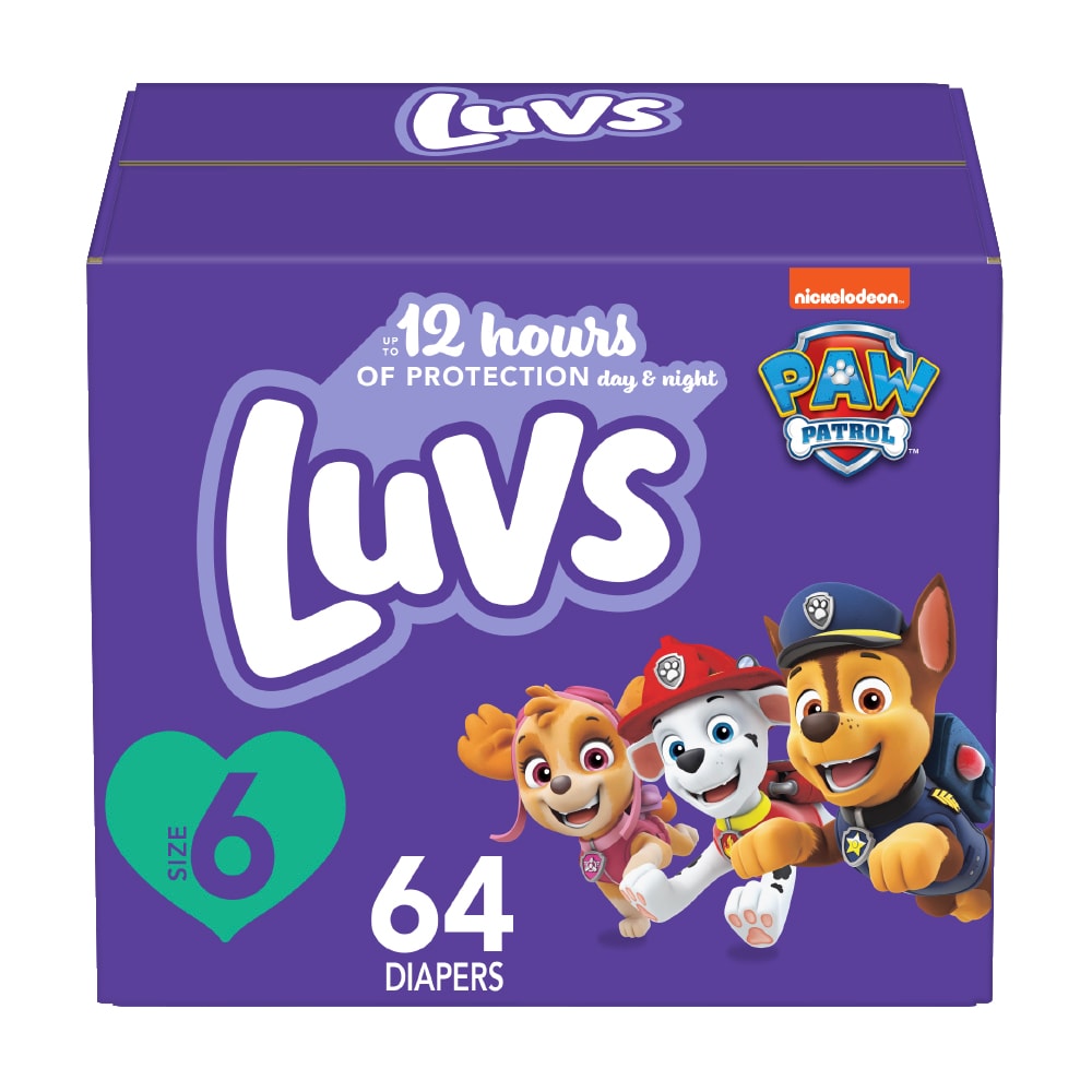 dollar general luvs diapers size 6