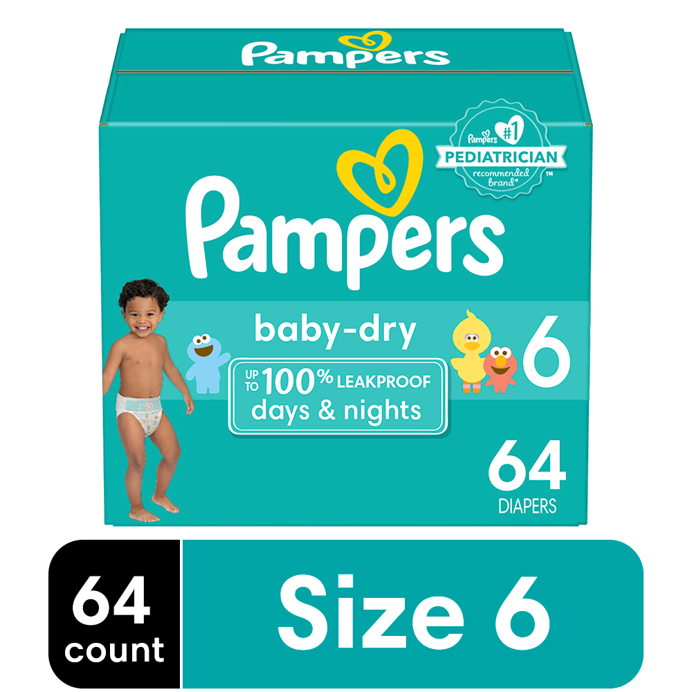 pampers baby dry 12h