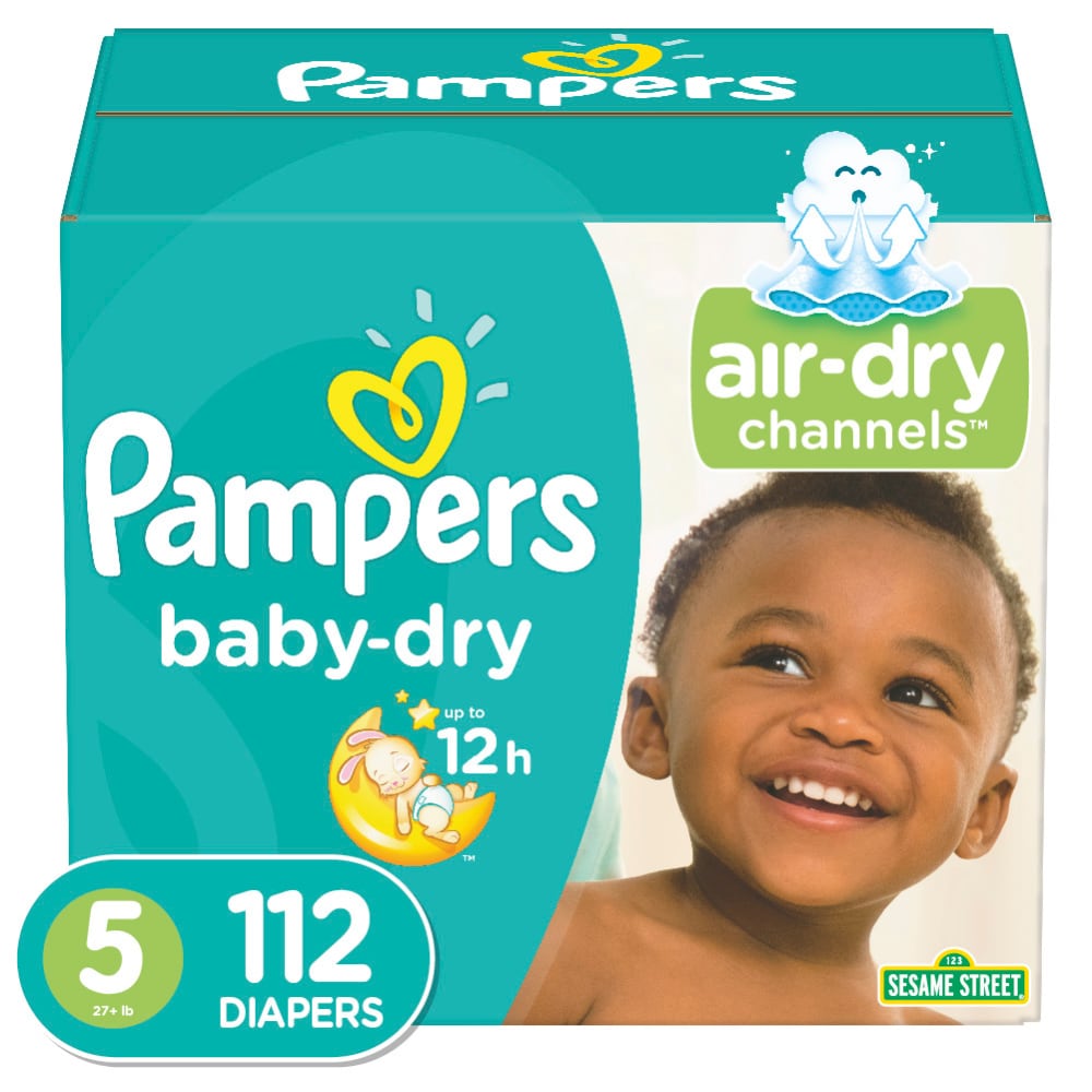 pampers baby dry 5