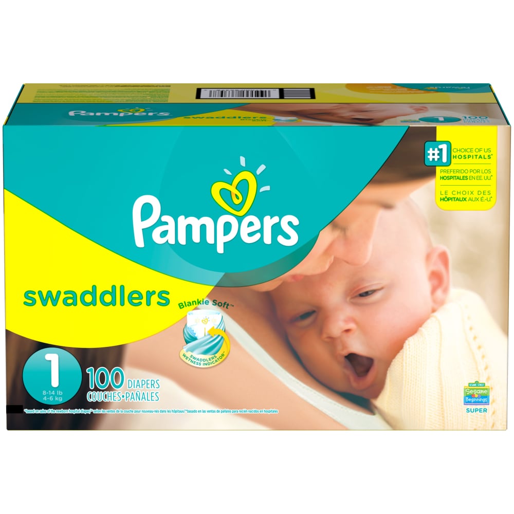 pampers swaddlers newborn 128