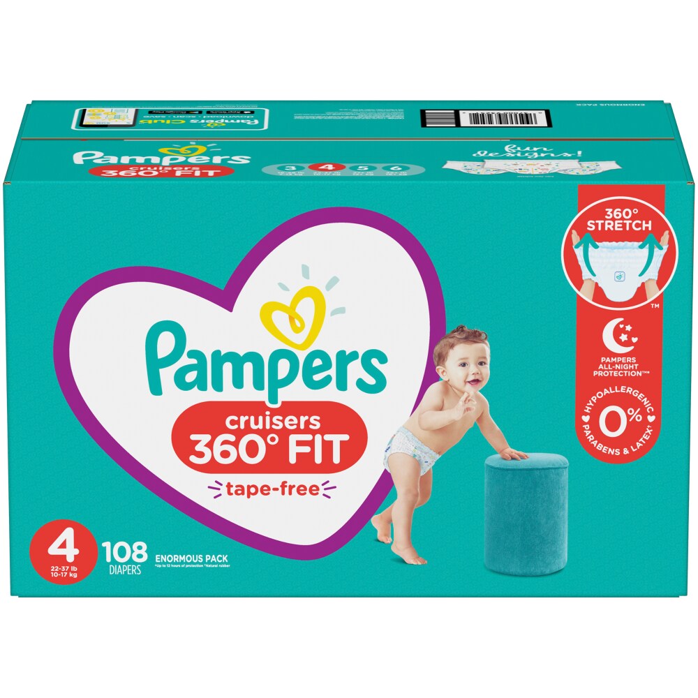 pampers size 4