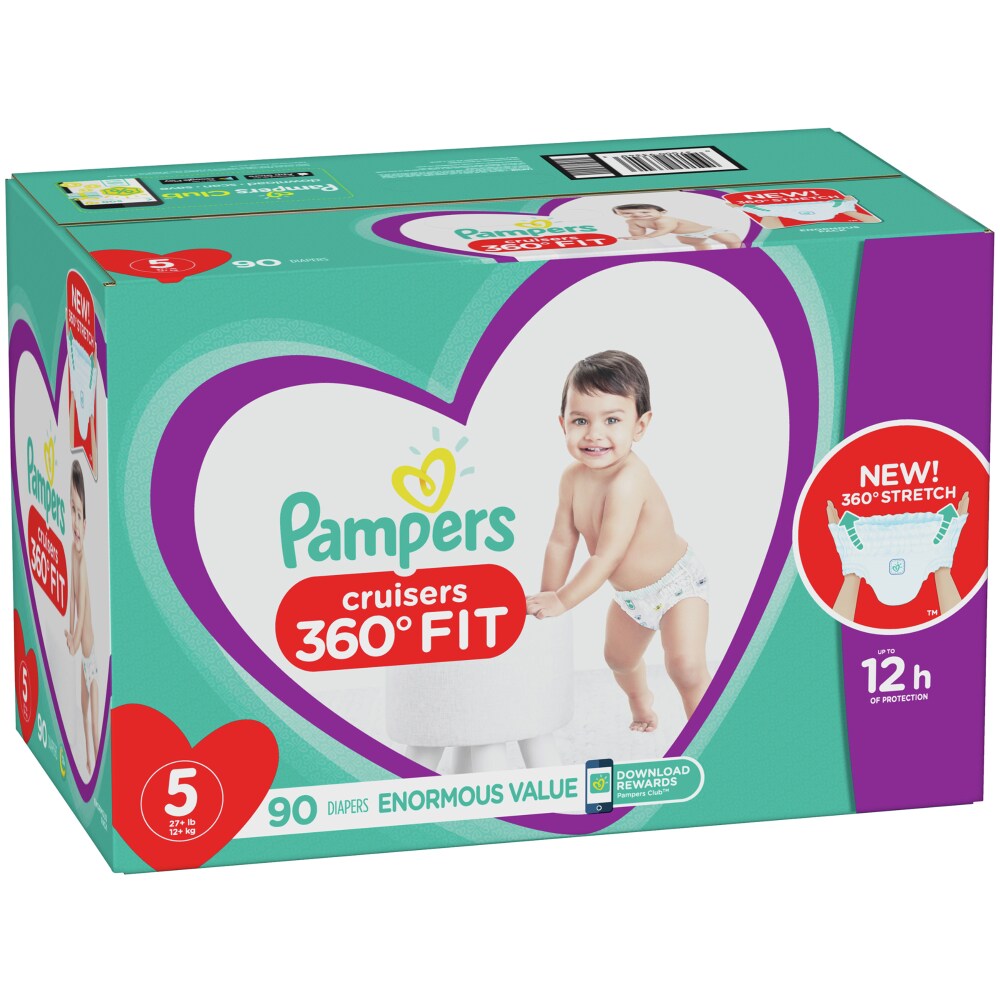 size 5 baby diapers