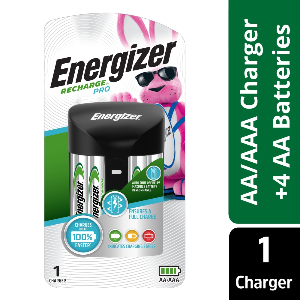 Energizer Recharge Pro AA and AAA Battery Charger 1 Pack 1 pk Foods Co