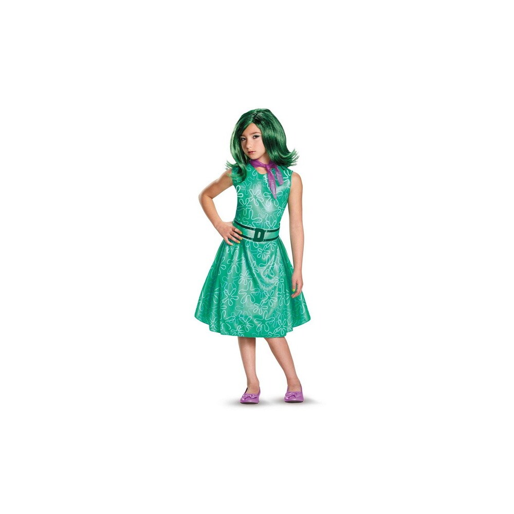 Pick N Save Disguise 244670 Disney Inside Out Classic Girls Disgust Costume 1