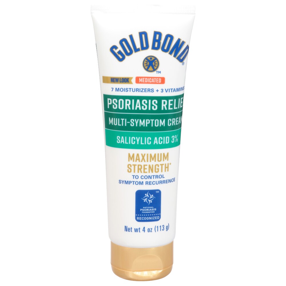 Kroger Gold Bond Ultimate Multi Symptom Psoriasis Relief Cream 4 Oz