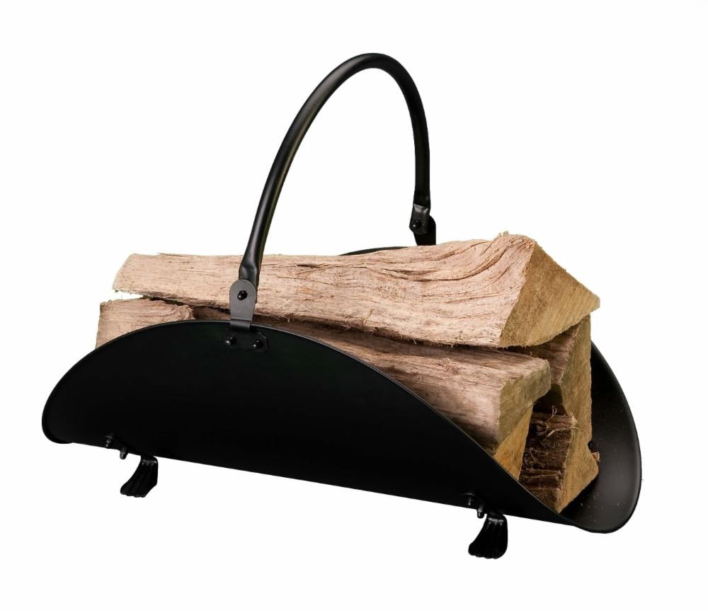 Panacea 15218 Black Fireplace Log Basket