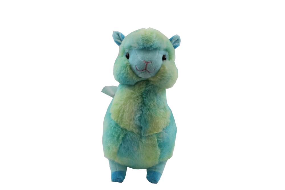 tie dye llama stuffed animal