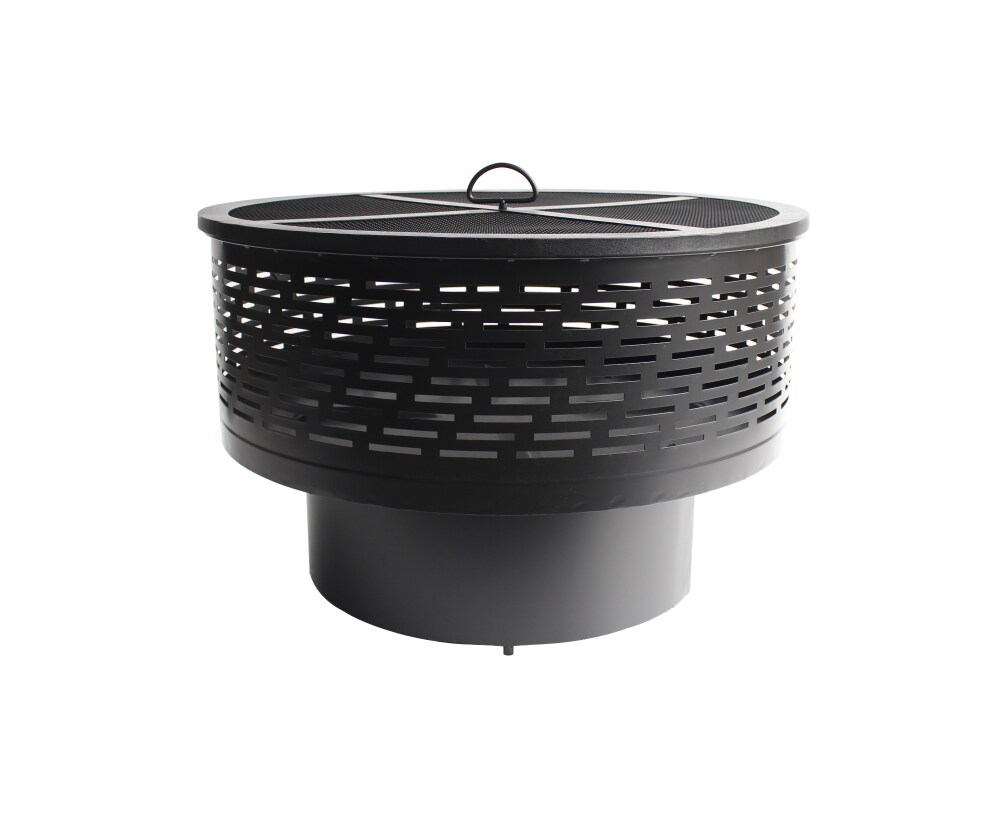 Kroger Hd Designs Outdoors Round Steel Fire Pit Black 26 In