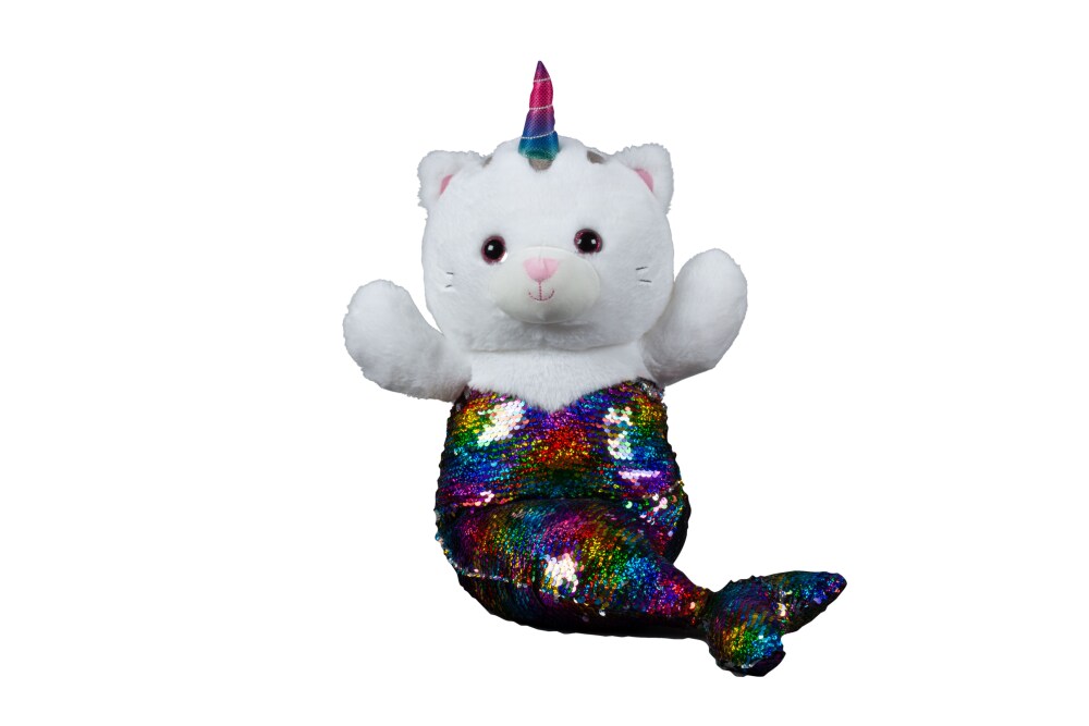 mermaid cat stuffed animal