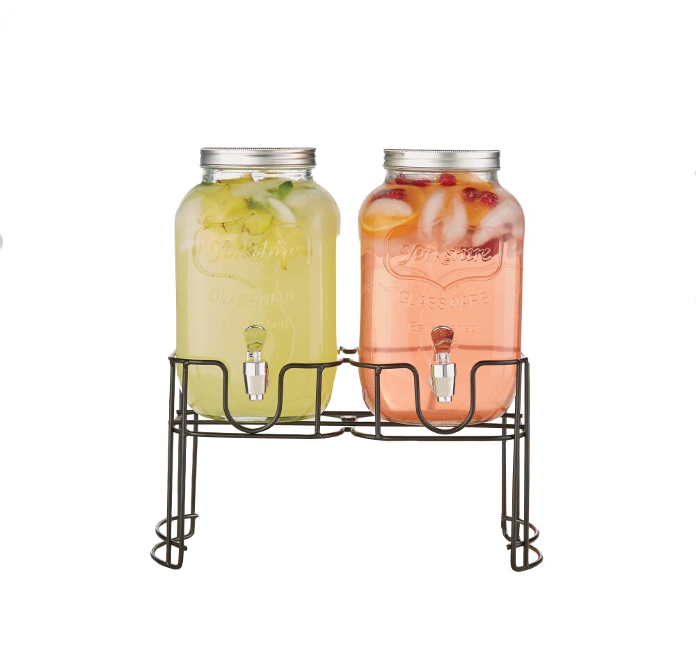 double beverage dispenser small