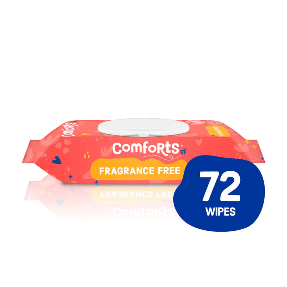 Fragrance Free Baby Wipes, 72 ct