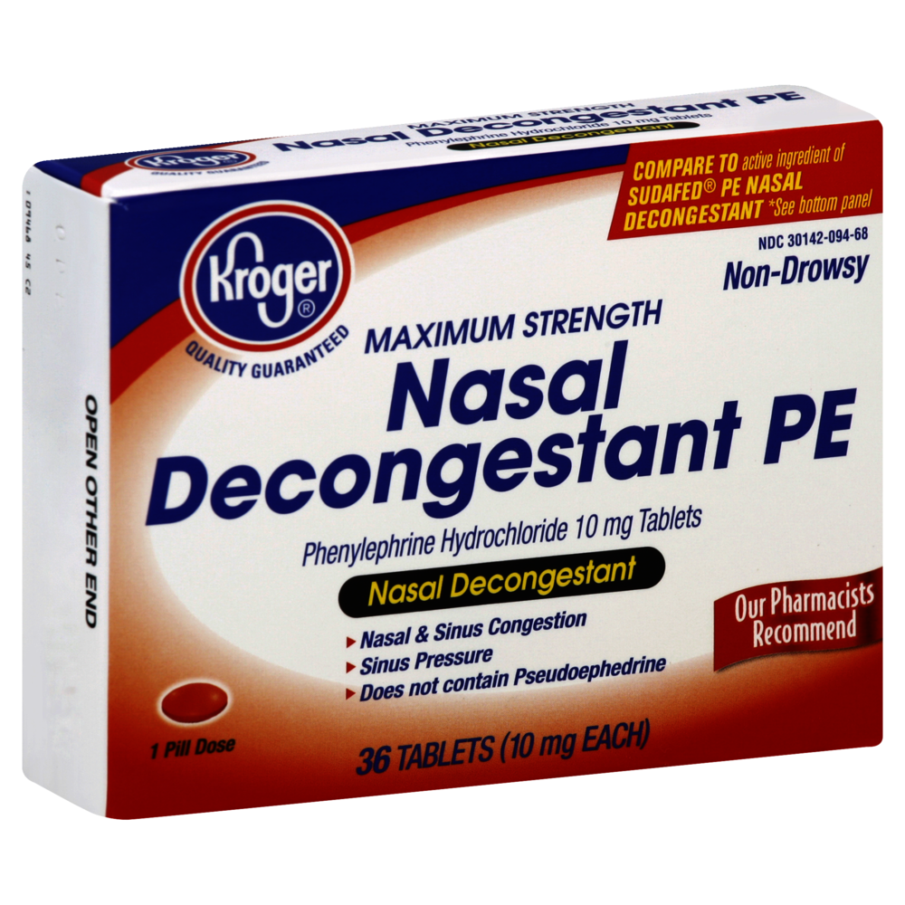 nasal decongestant