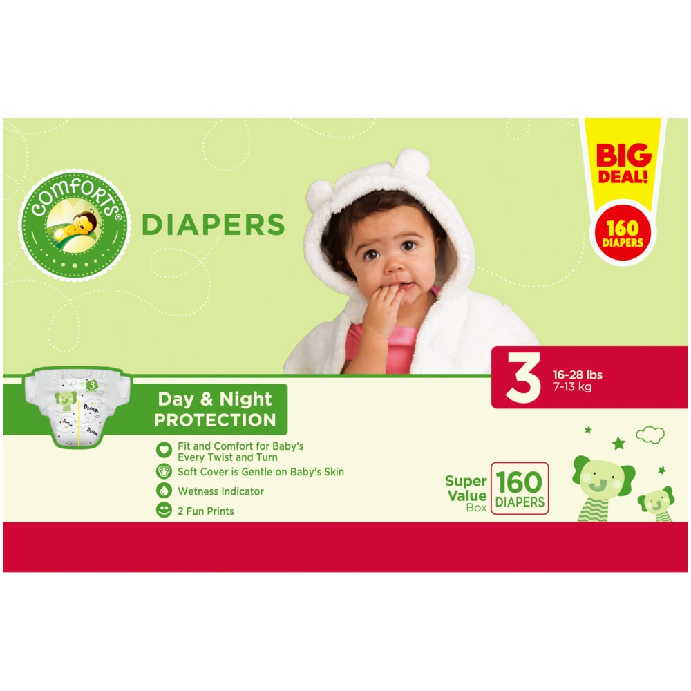 comfort for baby diapers