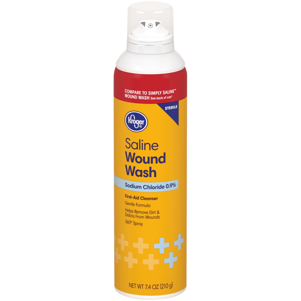 Kroger Sterile Saline Wound Wash 7.4 fl oz Kroger
