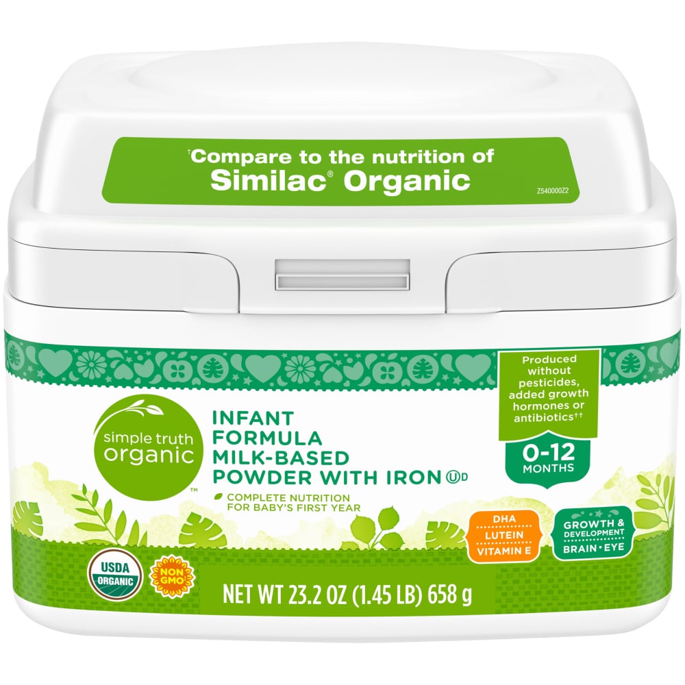 similac organic infant formula with iron