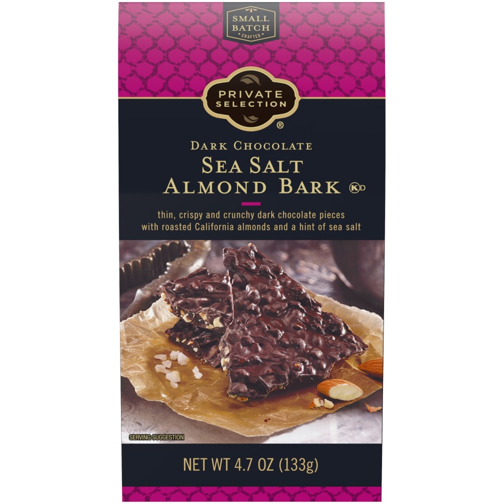 King Soopers Private Selection Dark Chocolate Sea Salt Almond