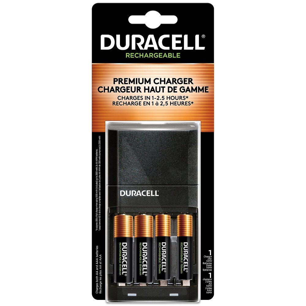 rechargeable triple a batteries with charger