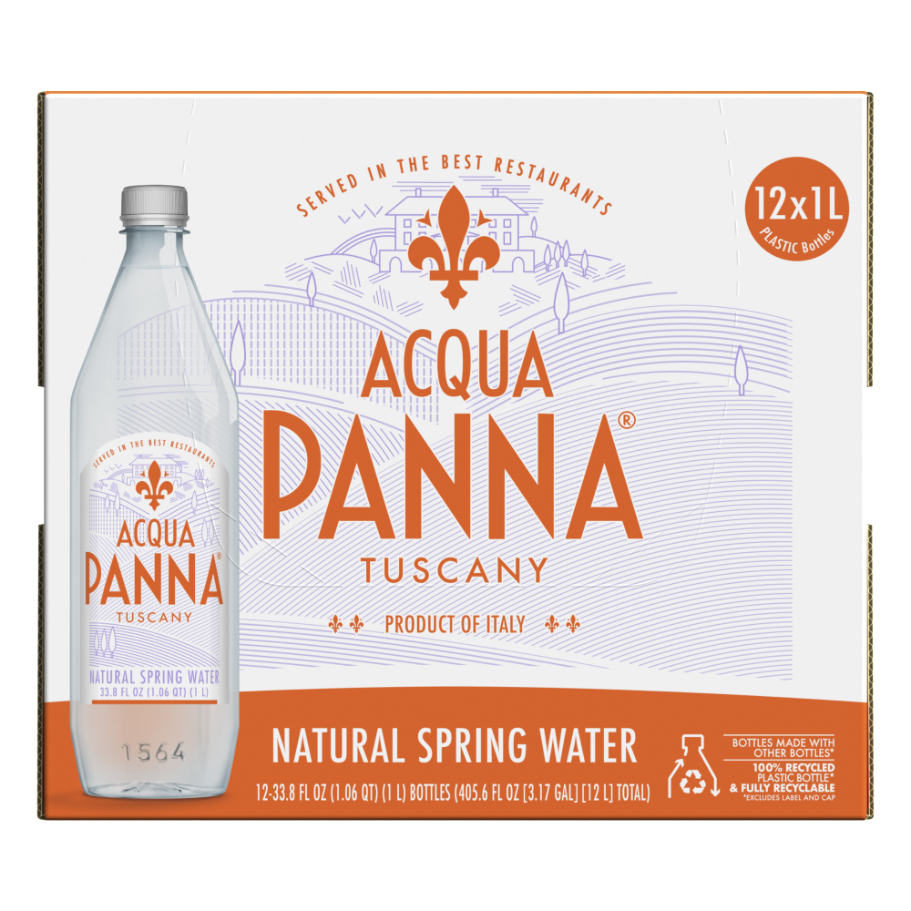 Pick N Save Acqua Panna Toscana Natural Spring Water 12 Bottles 1 L