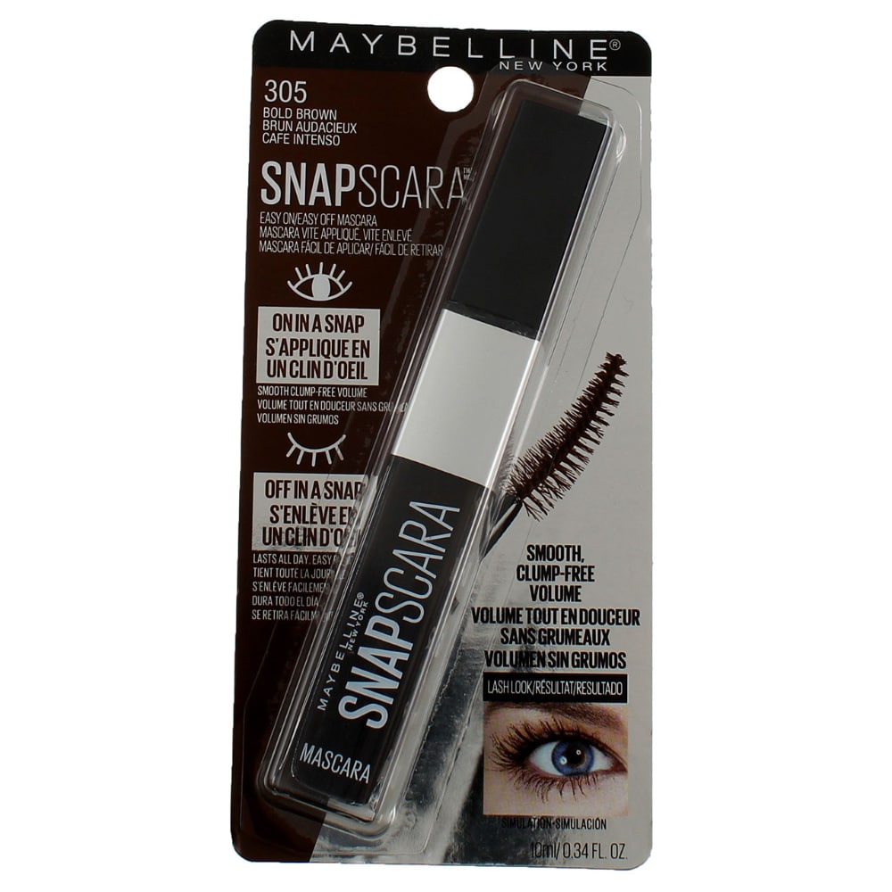 Maybelline 305 Bold Brown Snapscara 1 Ct Fry S Food Stores