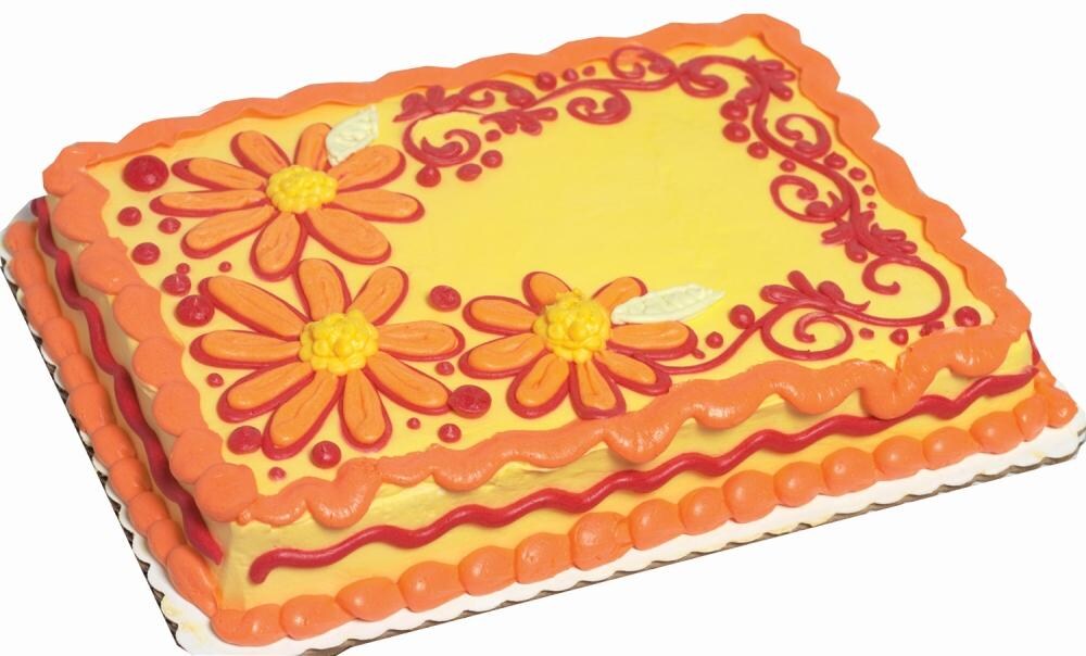 Happy Birthday Cake - 1/4 Sheet – casebakes cookies