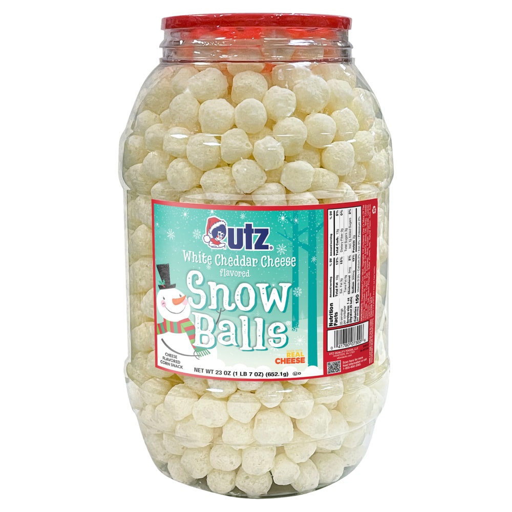 Utz® White Cheddar Cheese Snowballs, 23 oz - Food 4 Less Utz® White Cheddar Cheese Snowballs, 23 oz - Food 4 Less