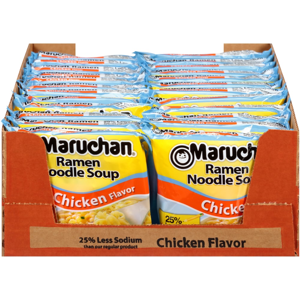 Maruchan® Chicken Flavor Ramen Noodle Soup, 24 ct / 3 oz - Pick 'n Save