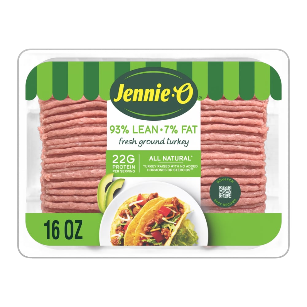 Jennie-O All-Natural 93% Lean Ground Turkey, 1 lb - Ralphs