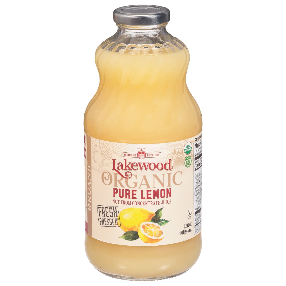 ずっと気になってた Lakewood® Teeter Harris - oz fl 32 Juice, Lemon Pure Organic Jacket Outer