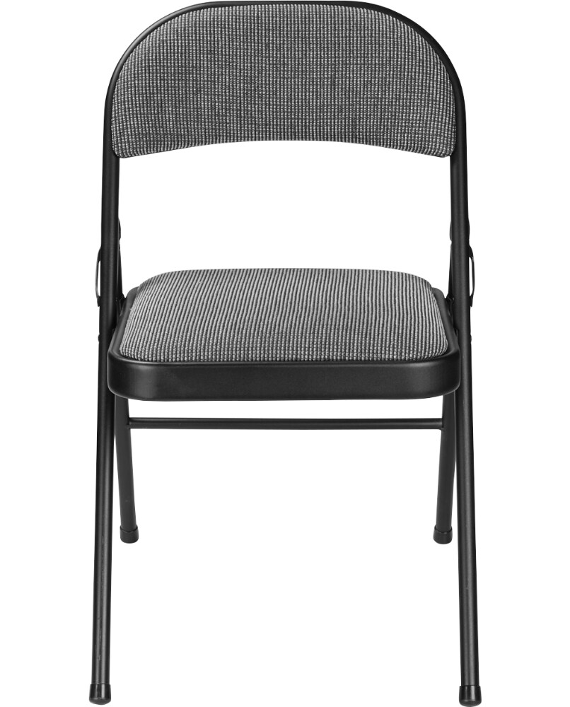 Fred Meyer Sudden Comfort Padded Folding Chair Black 1 Ct