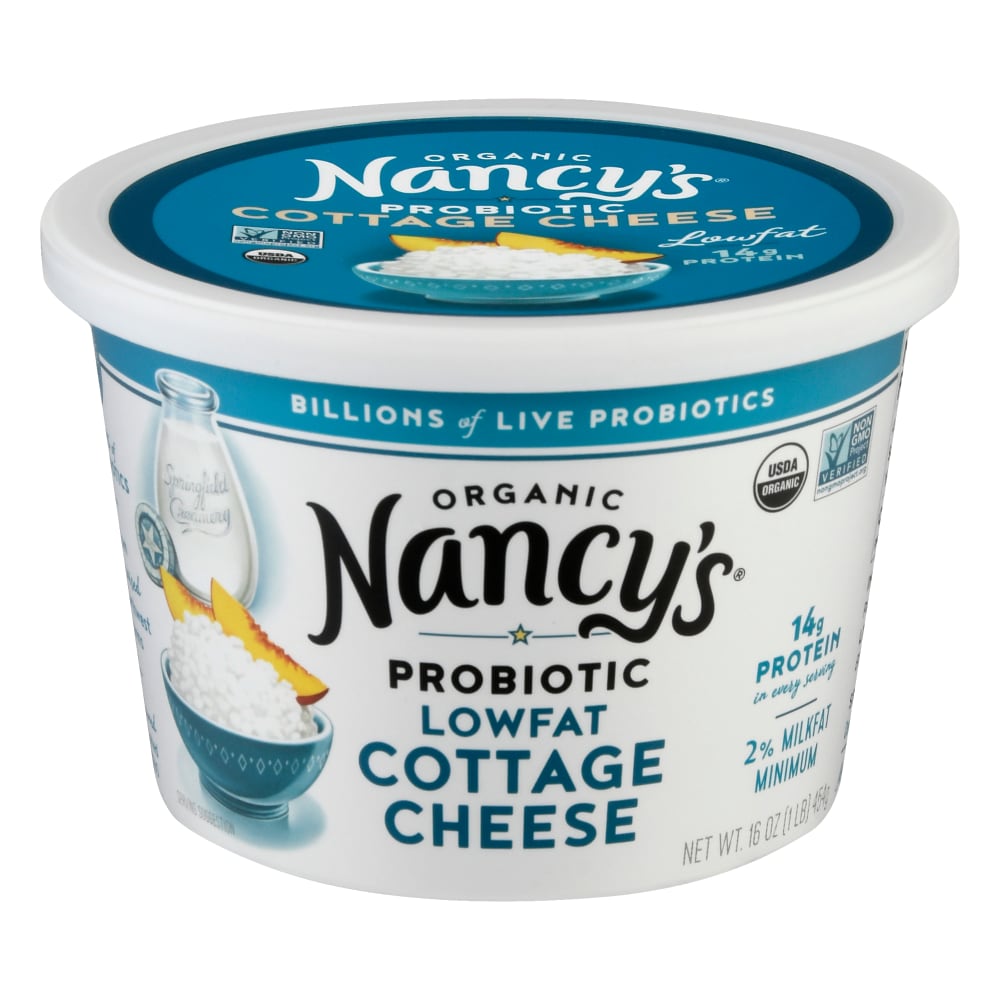 Fred Meyer Nancy S Organic Probiotic Low Fat Cottage Cheese 16 Oz