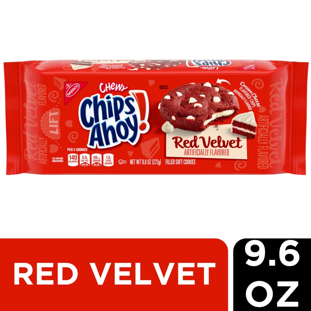 CHIPS AHOY! Chewy Red Velvet Cookies