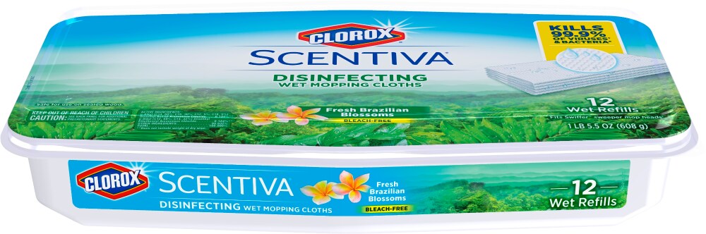 Qfc Clorox Scentiva Fresh Brazillian Blossoms Disinfecting Wet