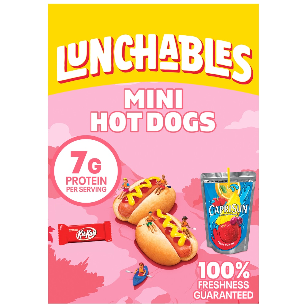 Lunchables Nachos Cheese & Salsa with Capri Sun Drink & Kit Kat Candy Bar  Kids Lunch Meal Kit, 10.7 oz - Harris Teeter