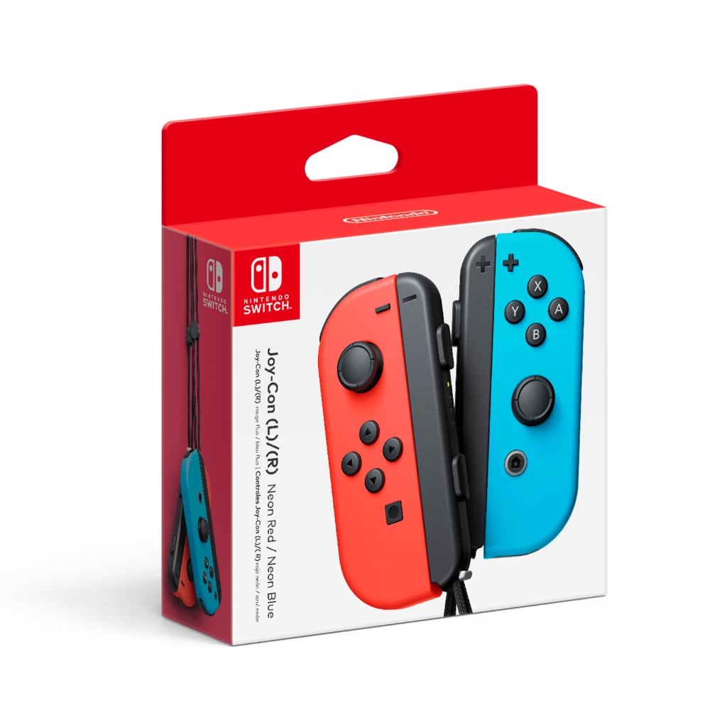 Fred Meyer Nintendo Switch Joy Con L R Controller Neon Red Neon Blue 1 Ct