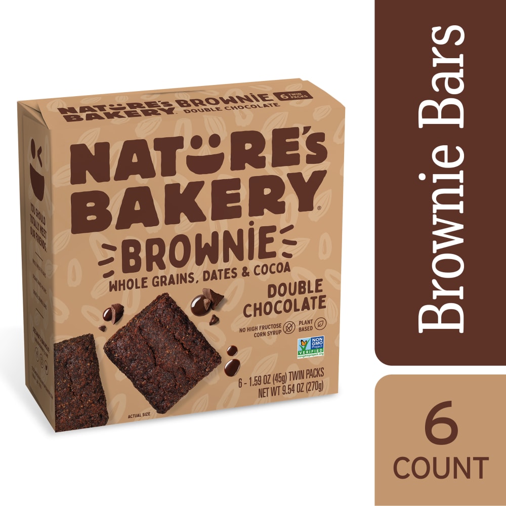 Nature's Bakery® Double Chocolate Brownies
