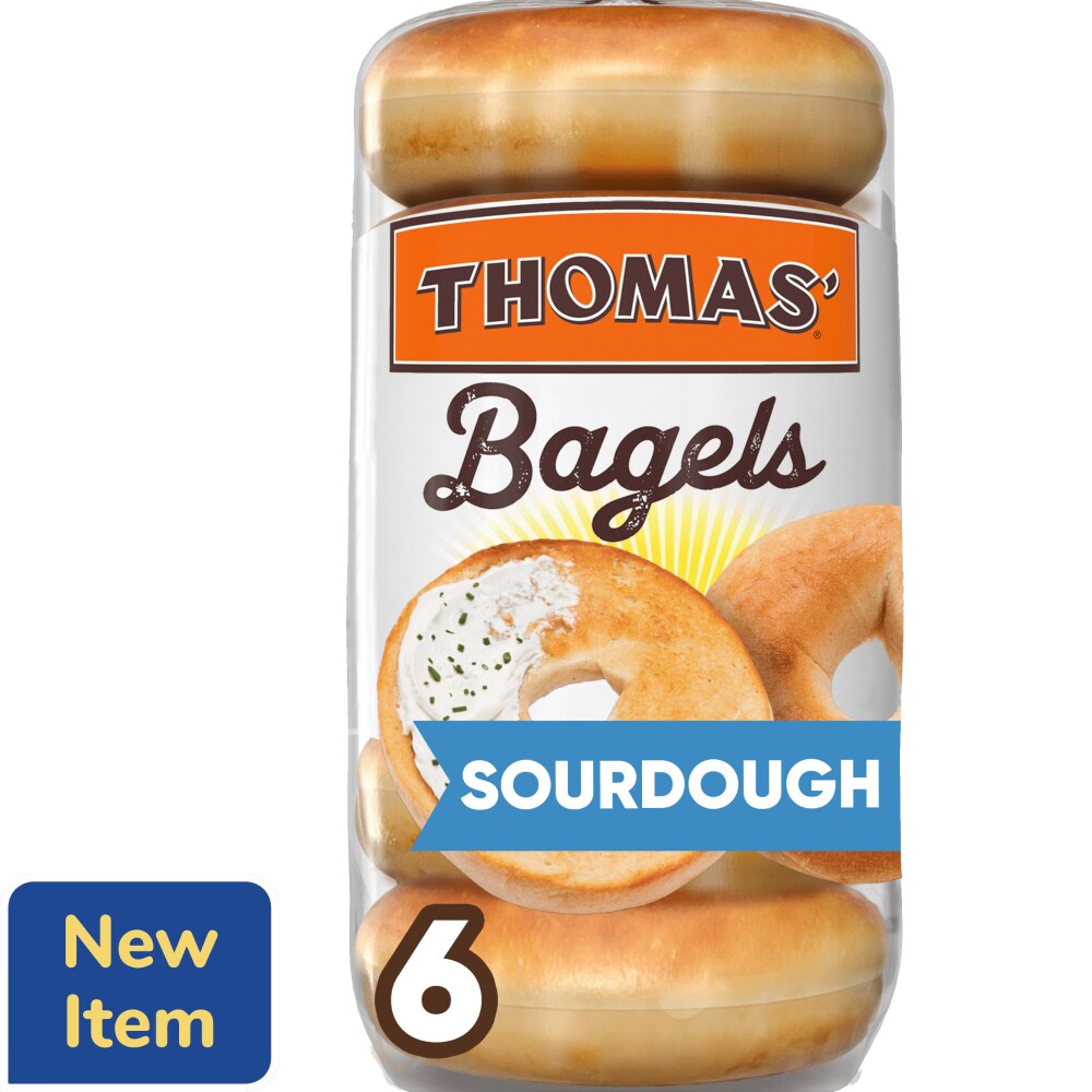 Thomas' Sourdough Bagels, 6 pc / 20 oz