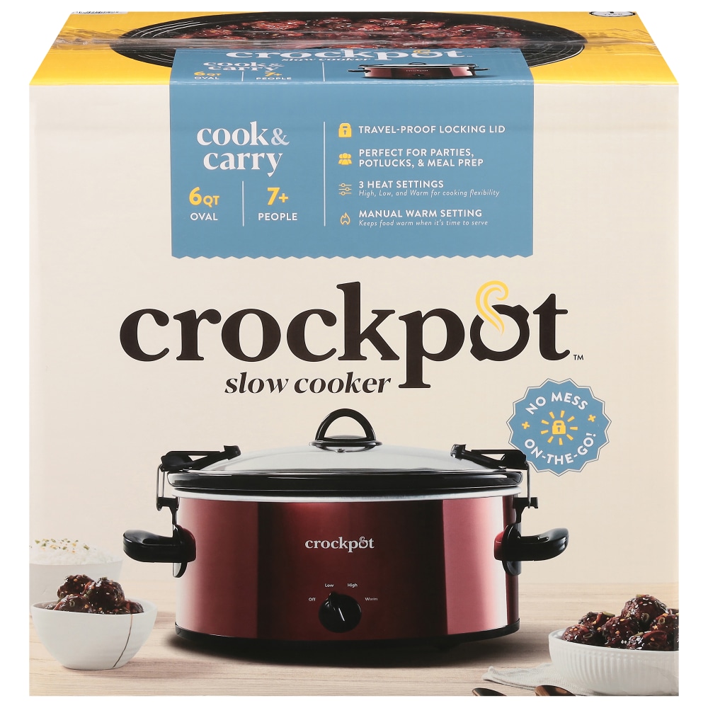 Crockpot™ Design Series Cook& Carry 7 qt. Slow Cooker, 1 ct - Kroger