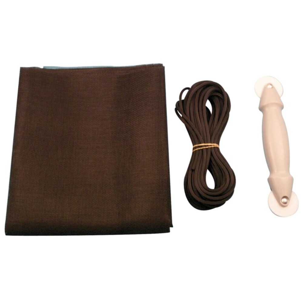 Prime-Line Black Fiberglass Screen Door Repair Kit 48 in. W X 84 in. L 1 pk Prime-Line Black Fiberglass Screen Door Repair Kit 48 in. W X 84 in. L 1 pk