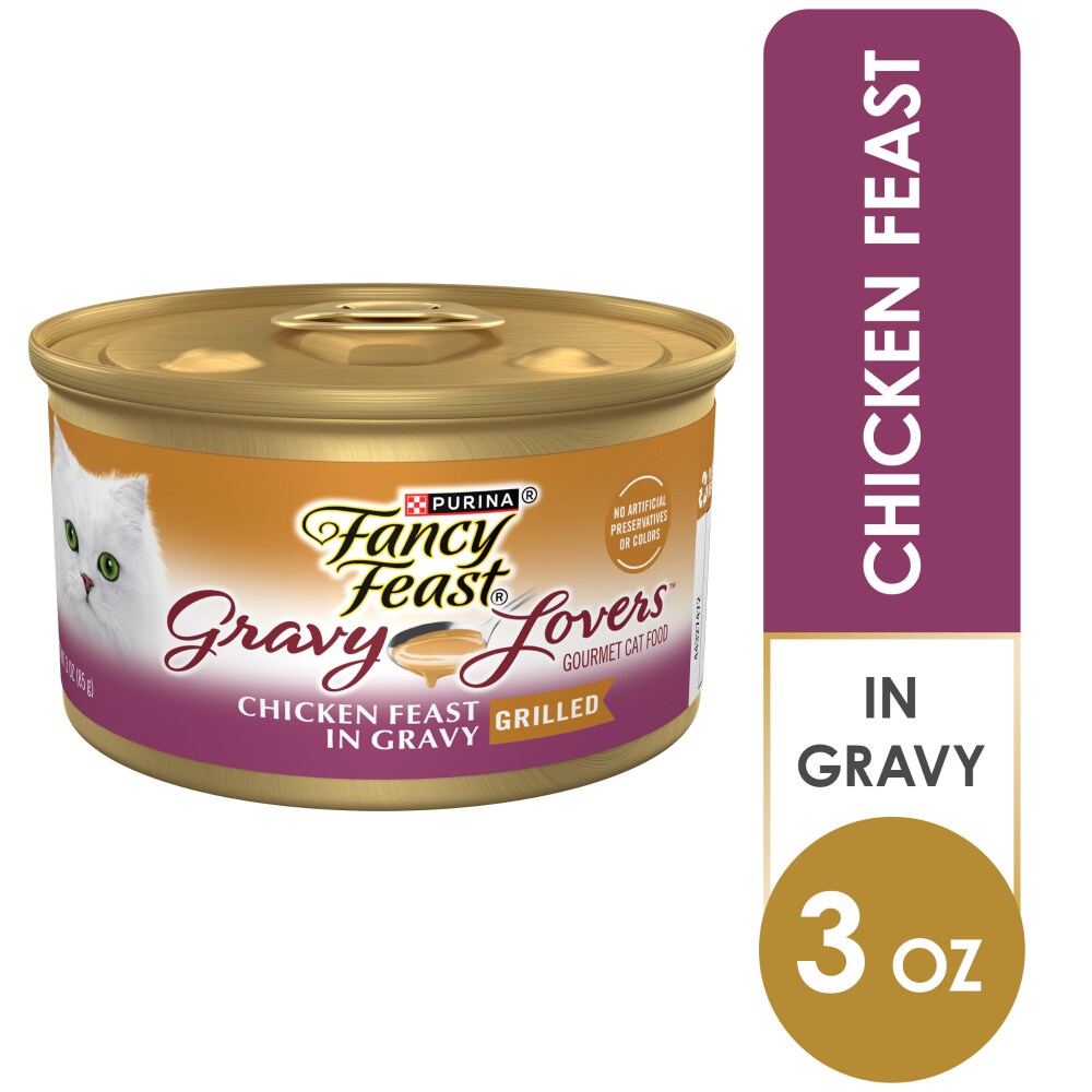 chicken gravy cat food