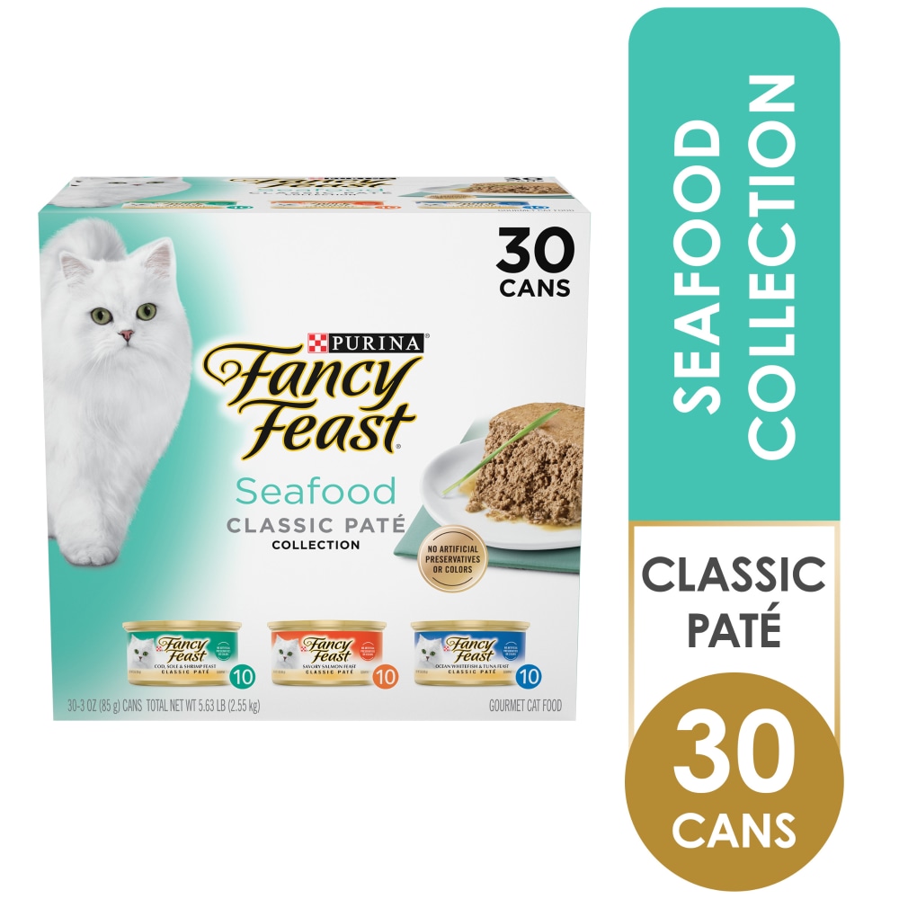 fancy feast ocean whitefish and tuna classic