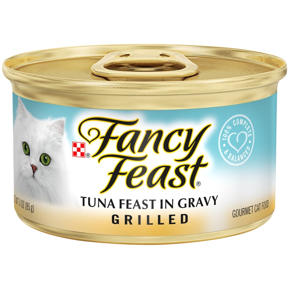 fancy feast tuna in gravy