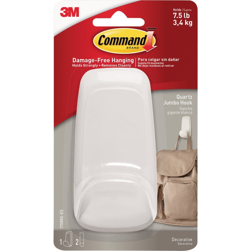 Ralphs 3m Command Decorative Damage Free Quartz Hook Jumbo 1
