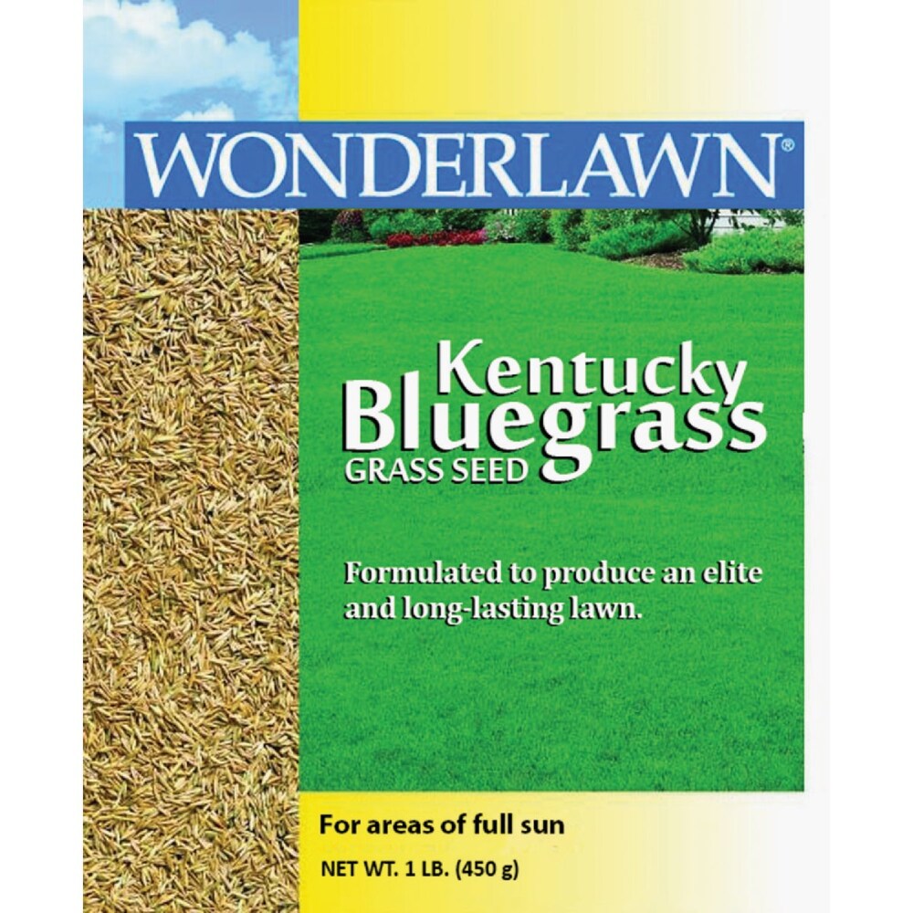 Wonderlawn Kentucky Bluegrass Full Sun Grass Seed 1 lb