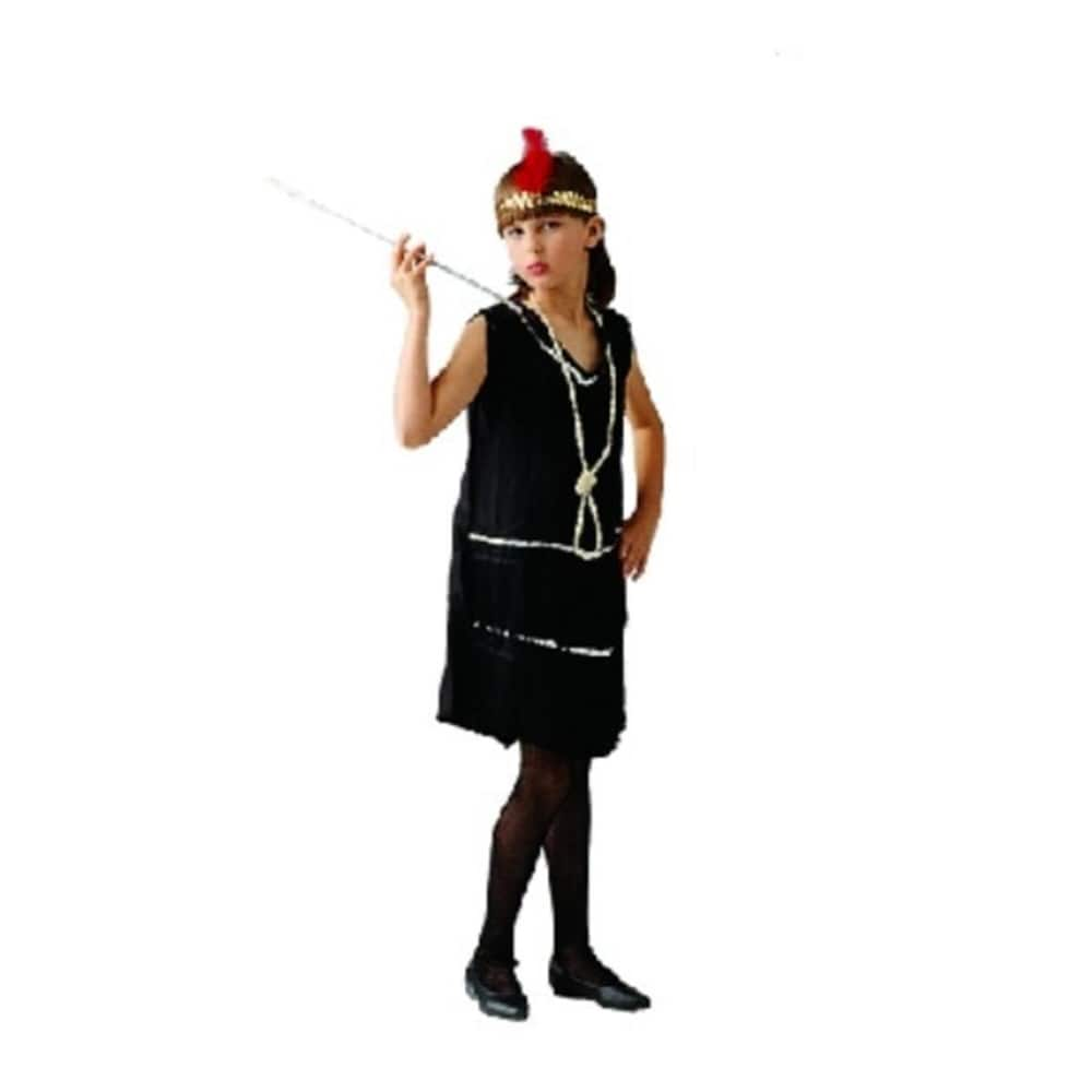 white flapper costume